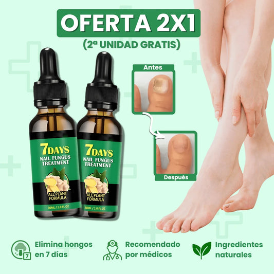 Tratamiento Antihongos Natural 7 Días