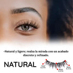Pestañas Magnéticas Reutilizables Efecto 3D