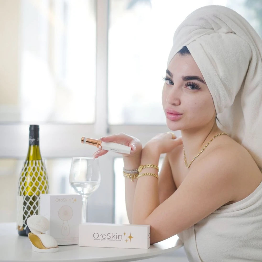 OroSkin Recortador de Cejas y Facial