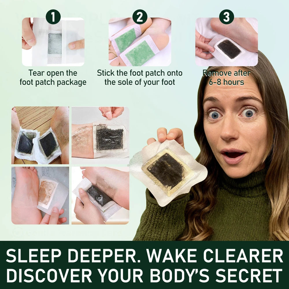 WakeSecret Parche Natural para Pies