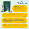 WakeSecret Parche Natural para Pies
