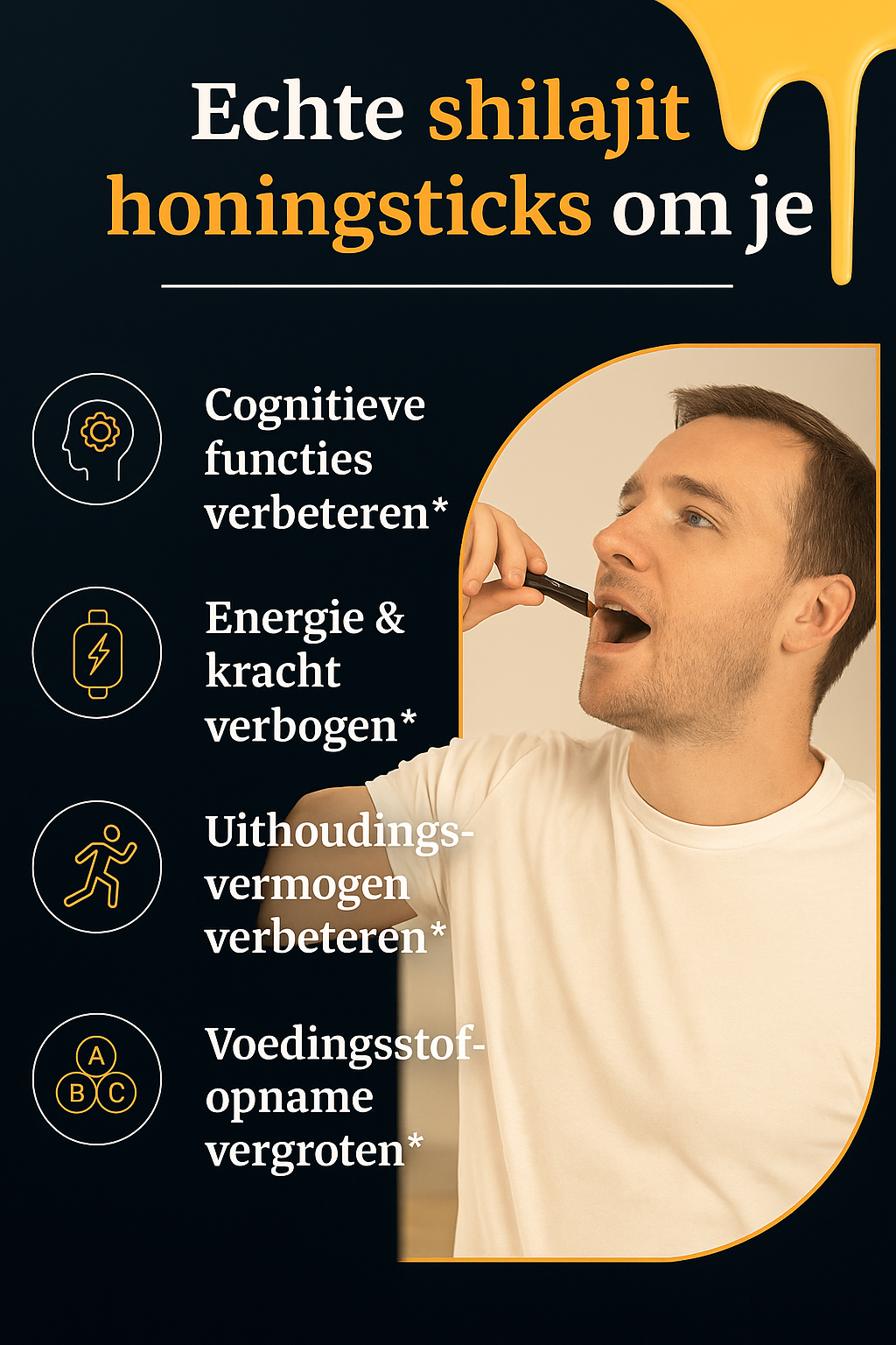 VitalPeak™ - Himalayan Energie Honingsticks.