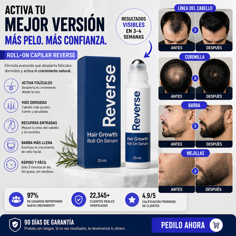 Revese - Sérum de Crecimiento Capilar