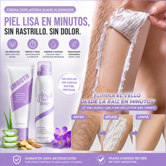 Crema Depilatoria Suave Klenimore