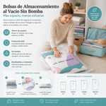 Bolsas de Vacío sin Bomba 3D