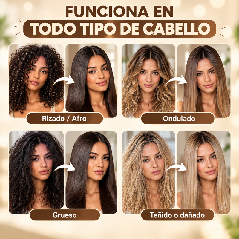 Cepillo Vaporizador Glow - Hidrata a vapor y chau al frizz para siempre.