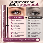 VelmDora - Máscara de Pestañas con Sérum.