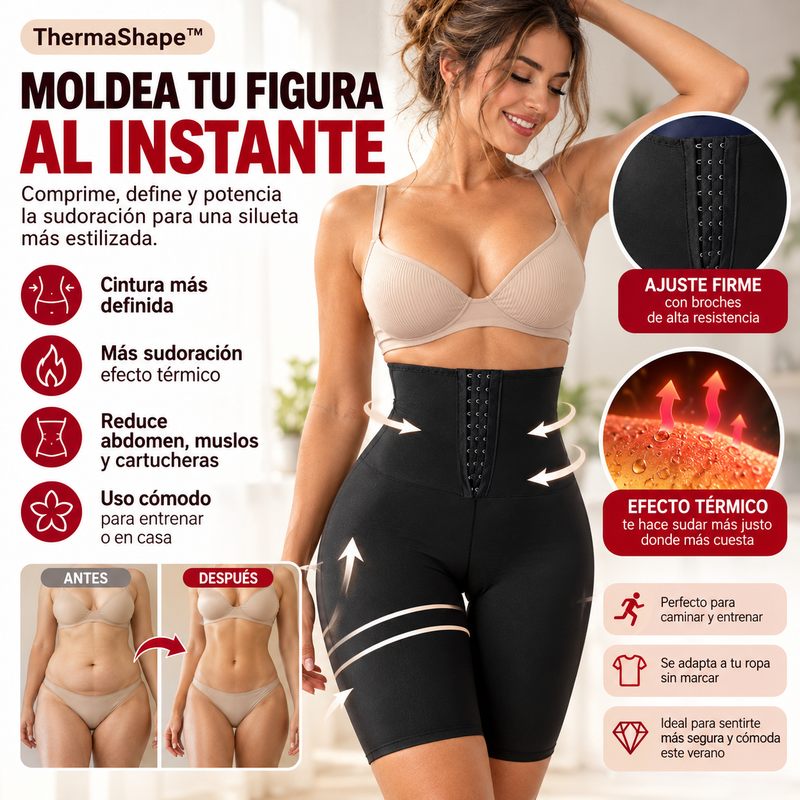 ThermaShape™ – Moldea, comprime y potencia la sudoración