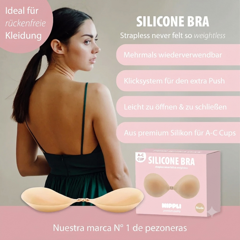 Corpiño Invisible de Silicona