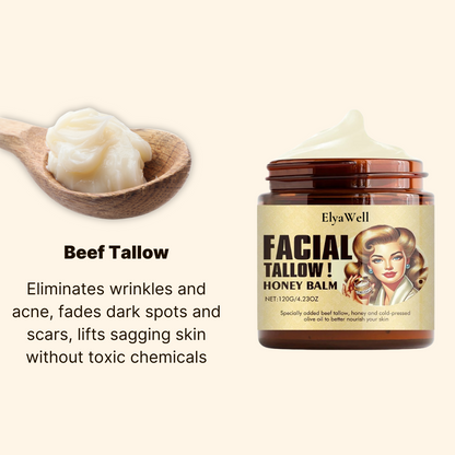 Stralende Huid Met Beef Tallow