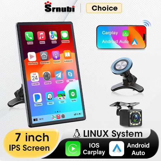 AutoWave Display – Brengt CarPlay draadloos tot leven.